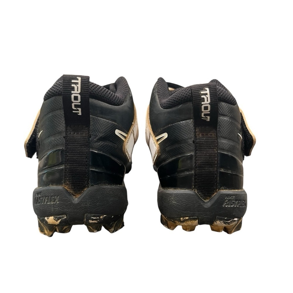 Nike Force Trout 7 Keystone Cleats Youth 3.5Y Black White Baseball CQ7642-005 - Picture 4 of 8